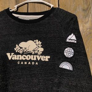 Vancouver Roots Canada Patch Sweater